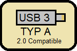 USB 3 Type A